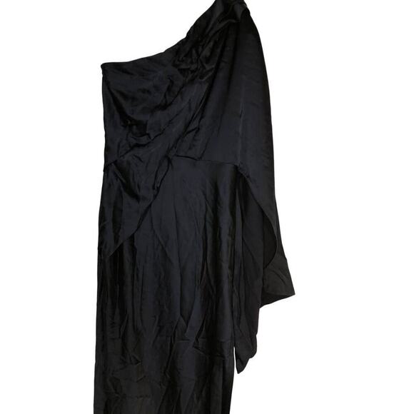 Significant Other Kelsie Gown One Shoulder Blue 10 - Picture 6 of 11